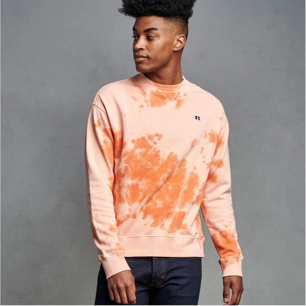 Russel Athletic Tie Dye French Terry Sweatshirt